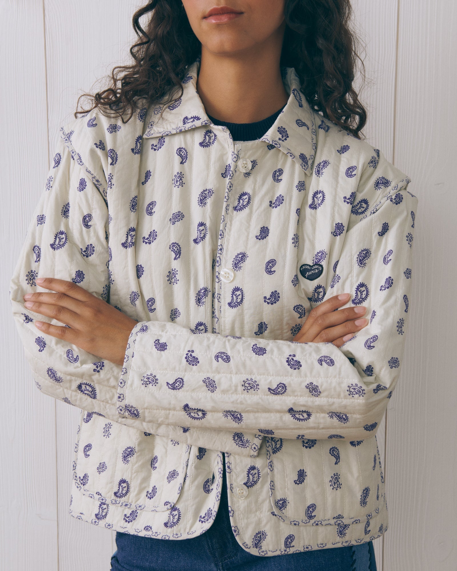 "Cashmere Print" Widor Jacket