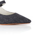 Mules Mary Jane Denim 45