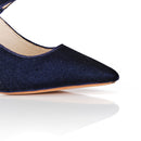 Mules Mary Jane Velvet 75