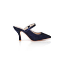 Mules Mary Jane Velvet 75