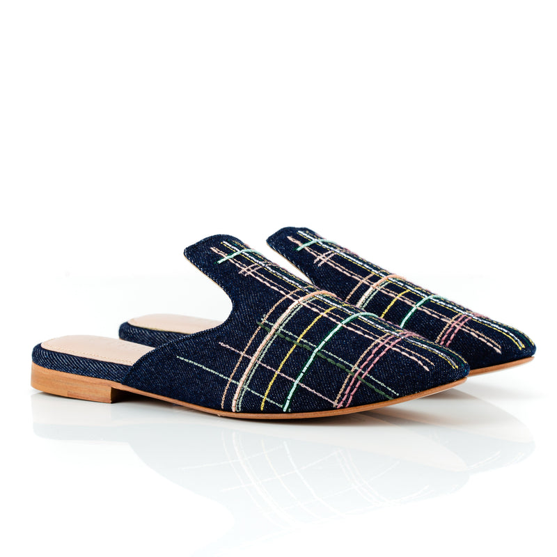 Mules Ii de jacquard