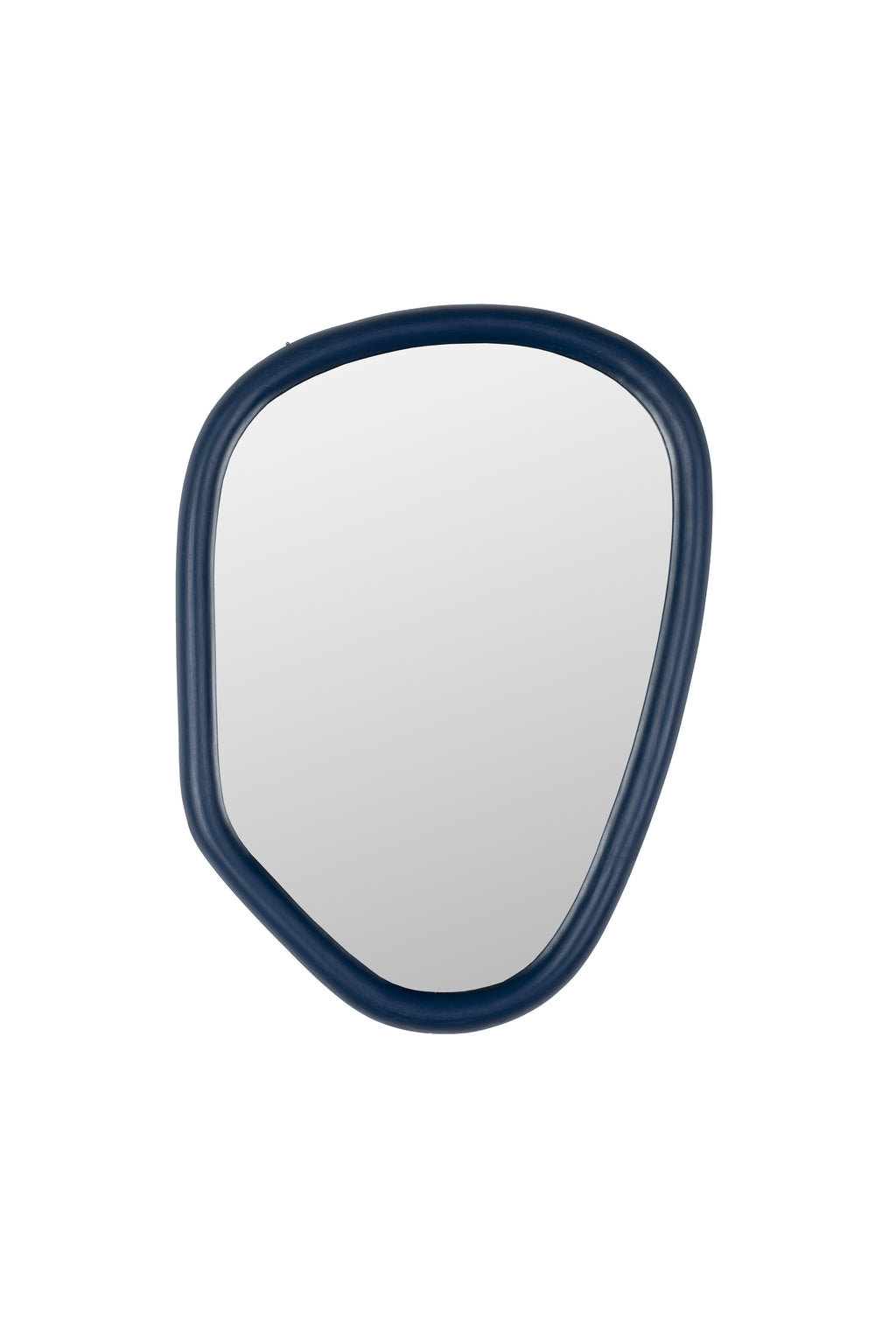 Looks S - Mirror - Mango wood - Navy Blue