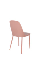 Pip All - Juego de 2 Sillas de Comedor - Plástico Polipropileno - Rosa