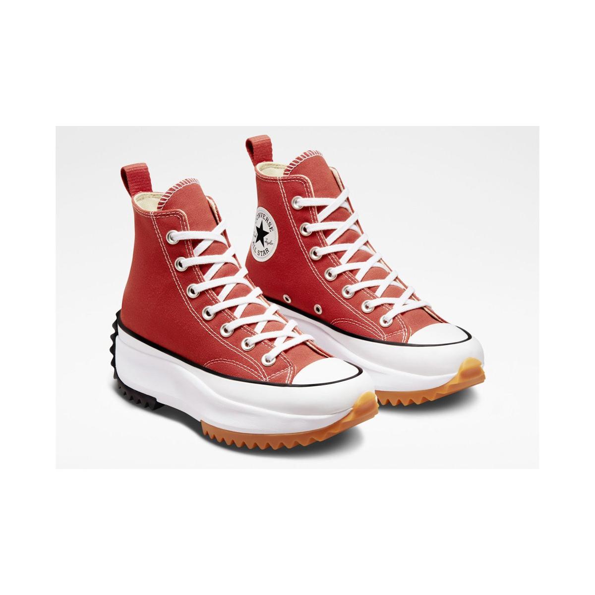 Run Star Hike Platform Sneakers - Red