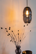 Lauren S - Pendant light - Glass - Gray