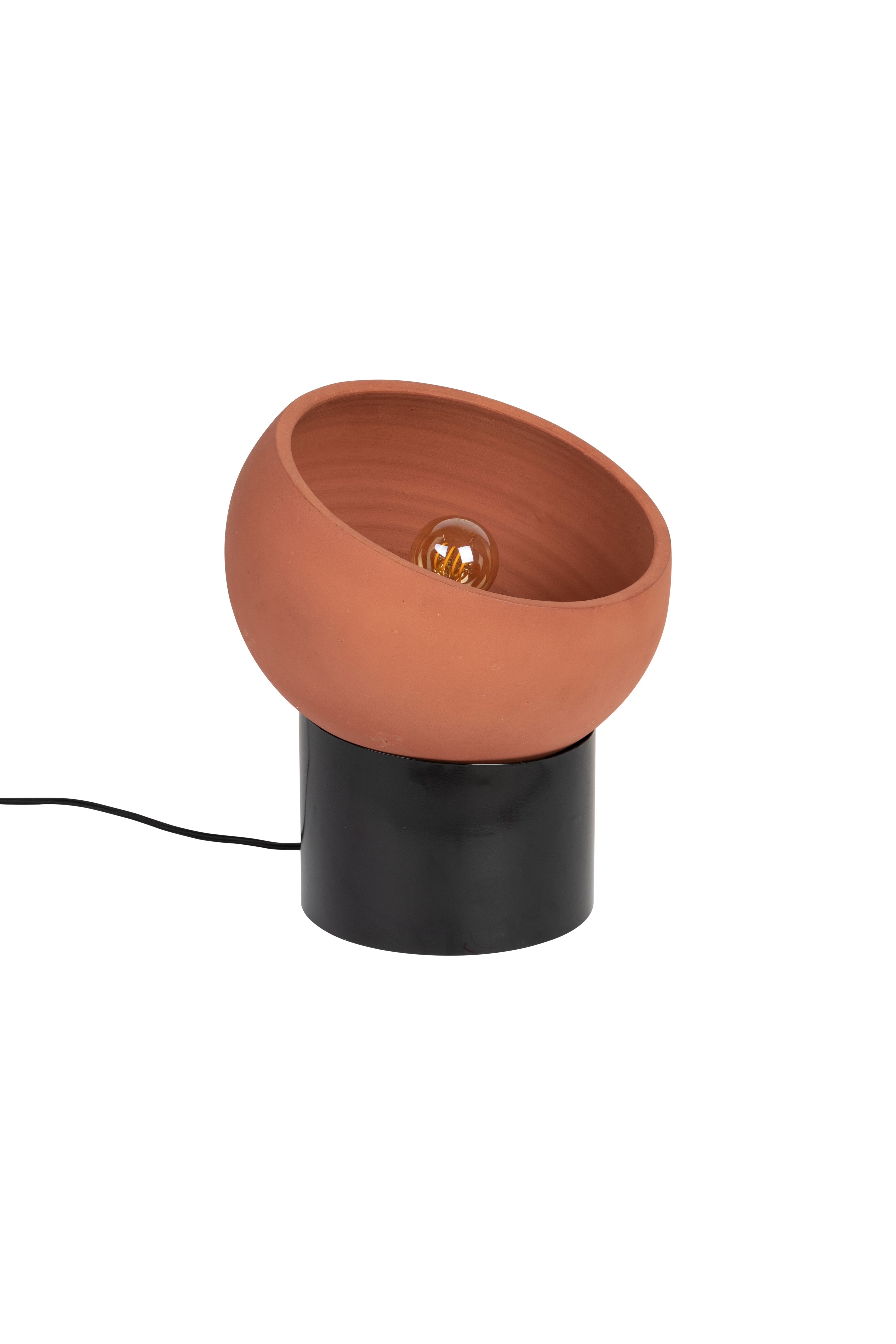 Zahra S - Lámpara de mesa - Cerámica - Rojo