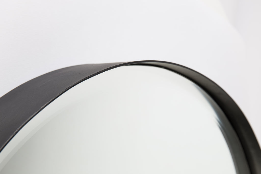 Raj Moyen - Miroir - Acier - Noir