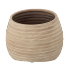 Cimmy - Set of 2 Decorative Plant Pots - Brown - Terracotta