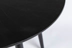 Fabio 120' - Mesa de Comedor - Madera - Negro