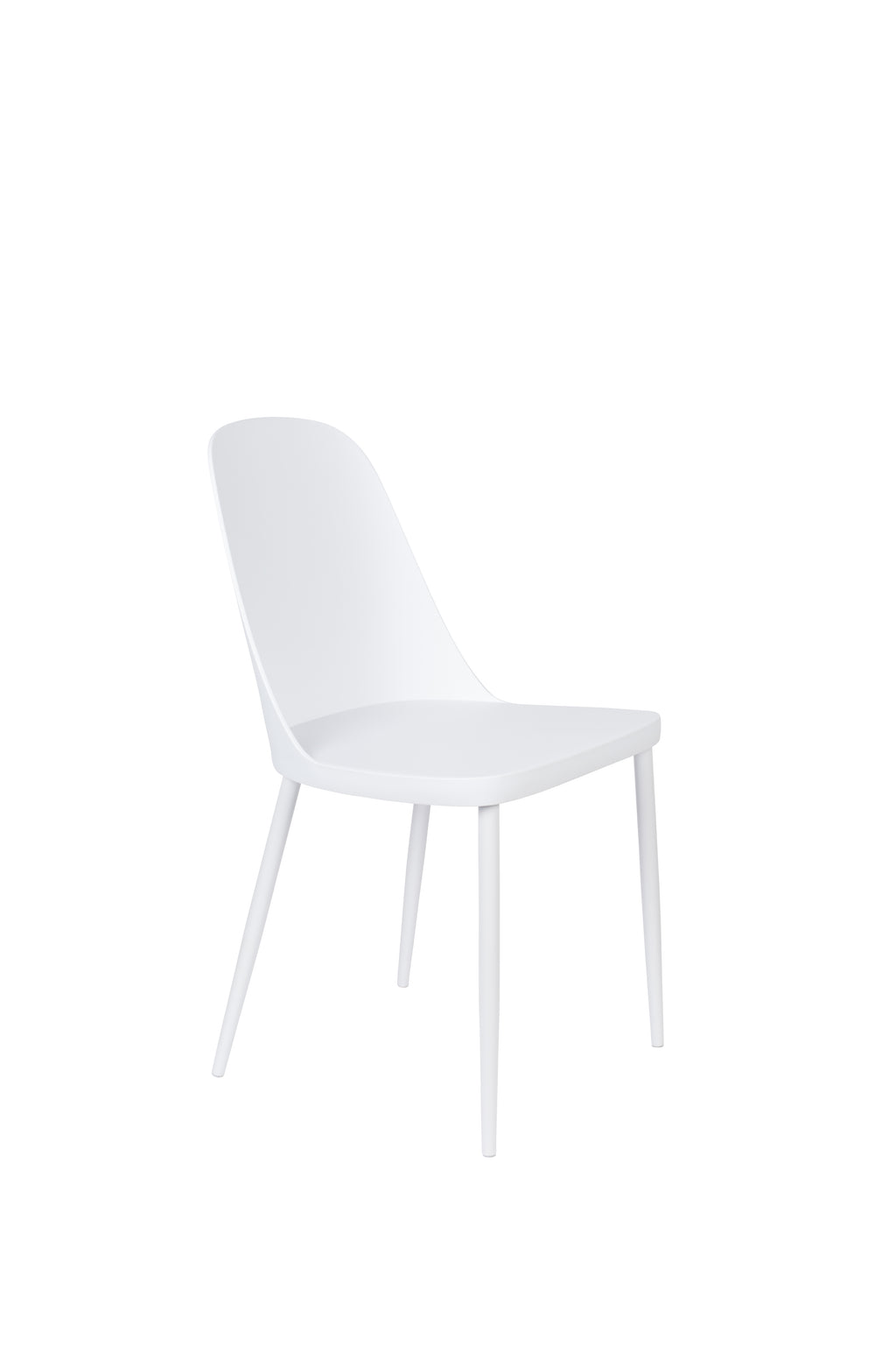 Pip All - Lot De 2 Chaises De Salle À Manger - Plastique polypropylène - Blanc