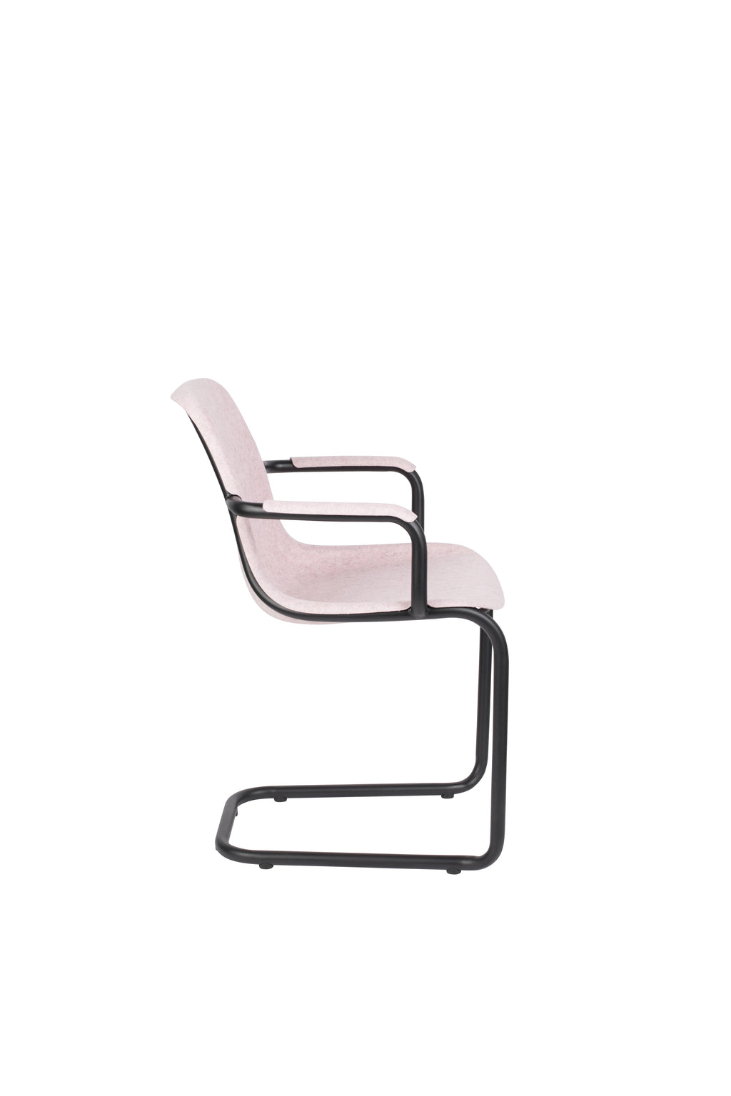 Thirsty - Lot De 2 Fauteuils De Salle À Manger - Plastique recyclé - Rose Pâle