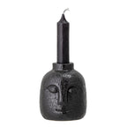 Eliot - Set of 12 Candle Holders - Black - Stoneware