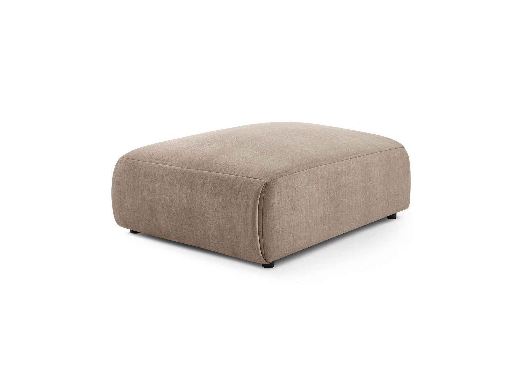 Jeanne - Grand Pouf - Tissu Velours