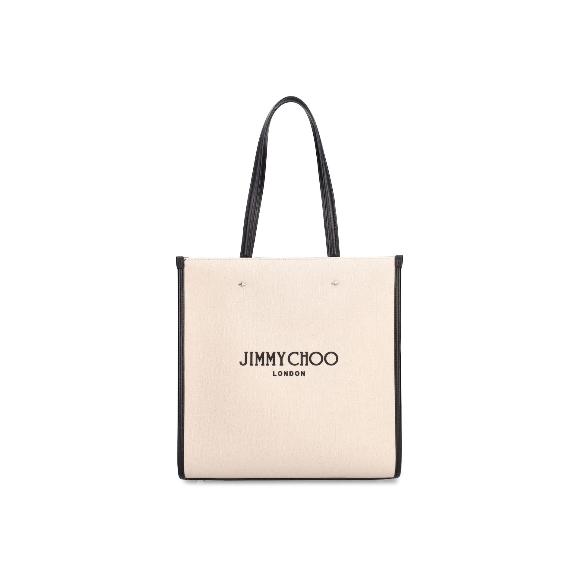 Jimmy Choo - Medium Logo Tote Bag - Women - Beige