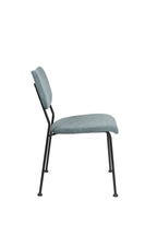 Benson - Dining Chair - Fabric - Grey/Blue