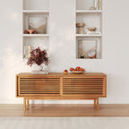 Bormes - Mueble TV de madera de teca