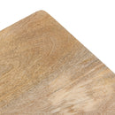 Félix - Table De Chevet 2 Tiroirs En Bois De Manguier Et Cannage