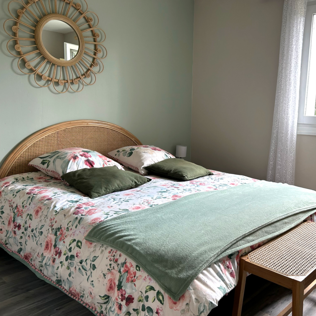 Néora - Rattan And Canework Headboard