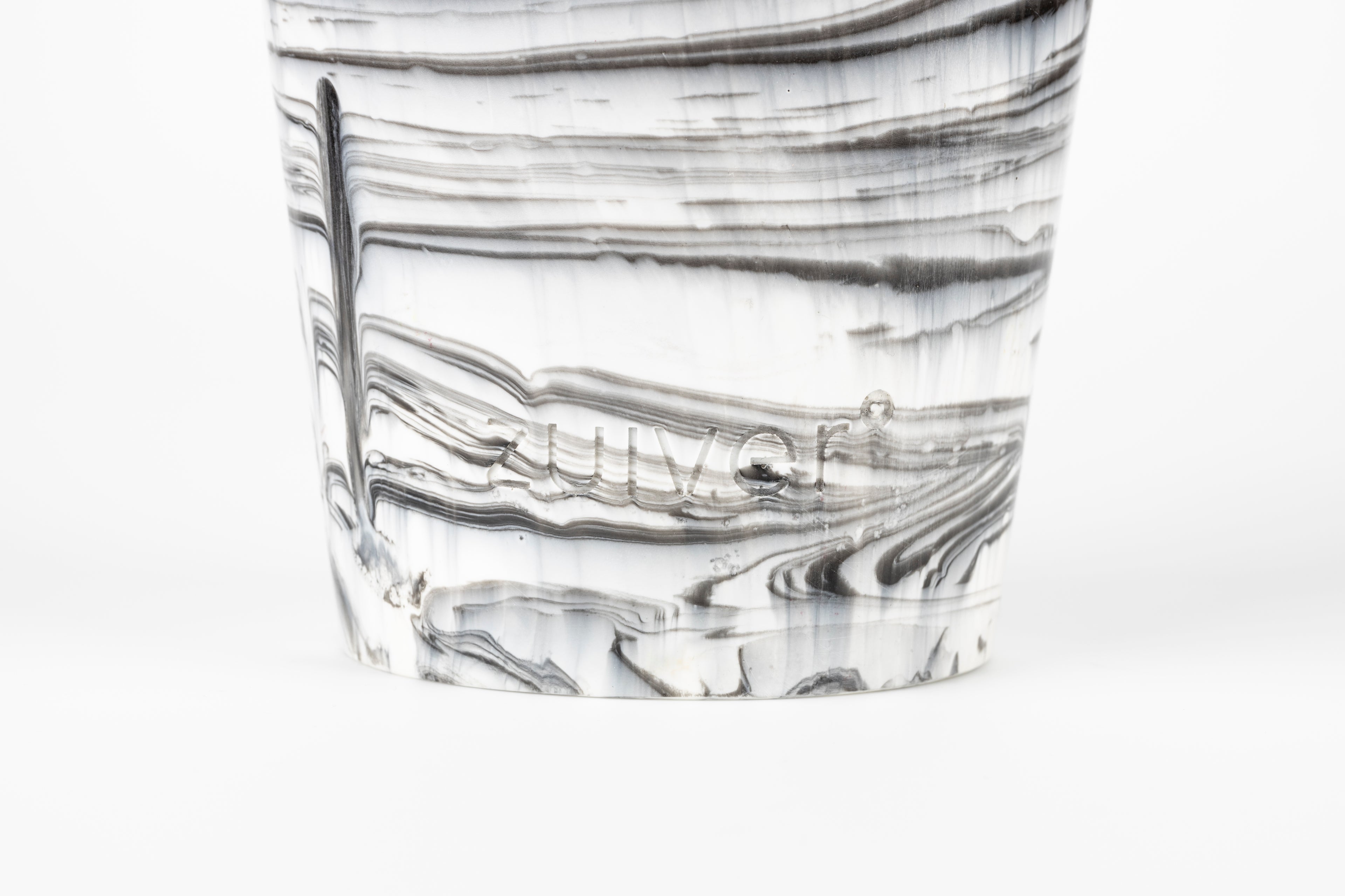 Conic S - Jarrón - Resina - Negro/Blanco/Gris