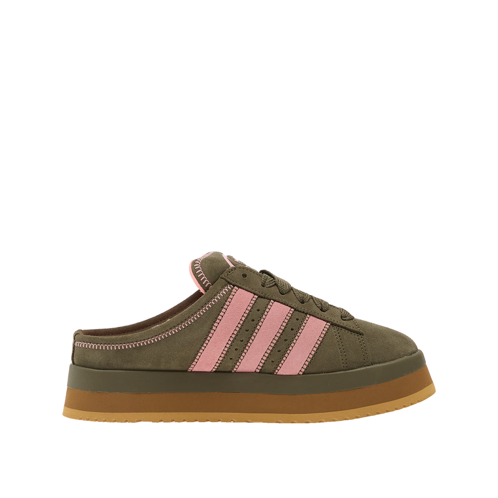Adidas Campus 00s - Baskets Femme Olive Strata
