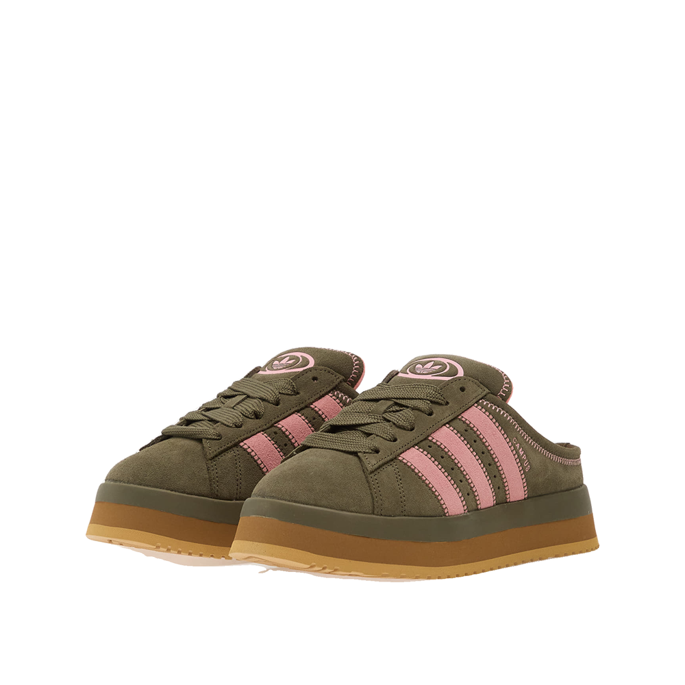 Adidas Campus 00s - Baskets Femme Olive Strata