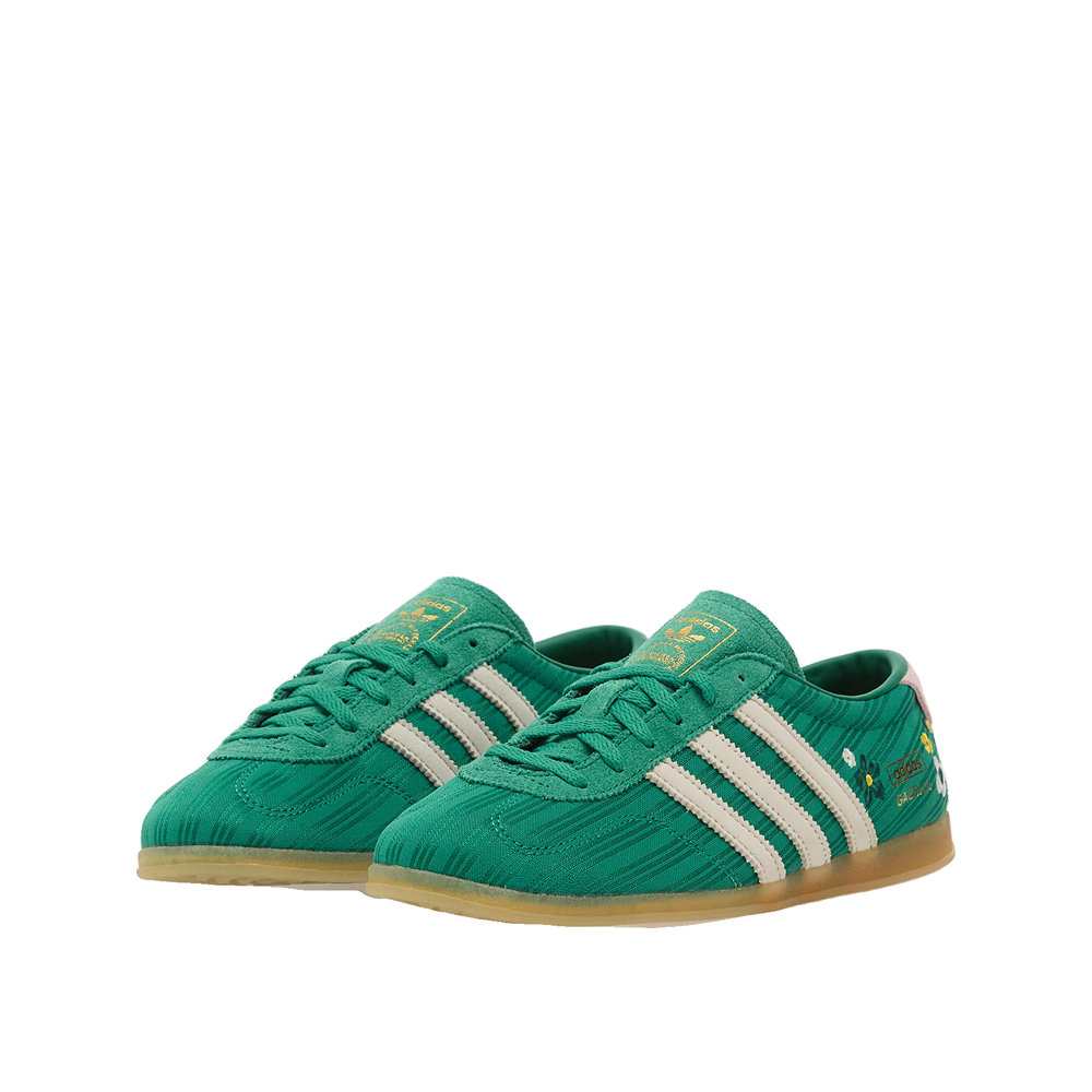 Adidas Gazelle Lo Pro - Sneakersy damskie Żywa zieleń/Biały/Guma