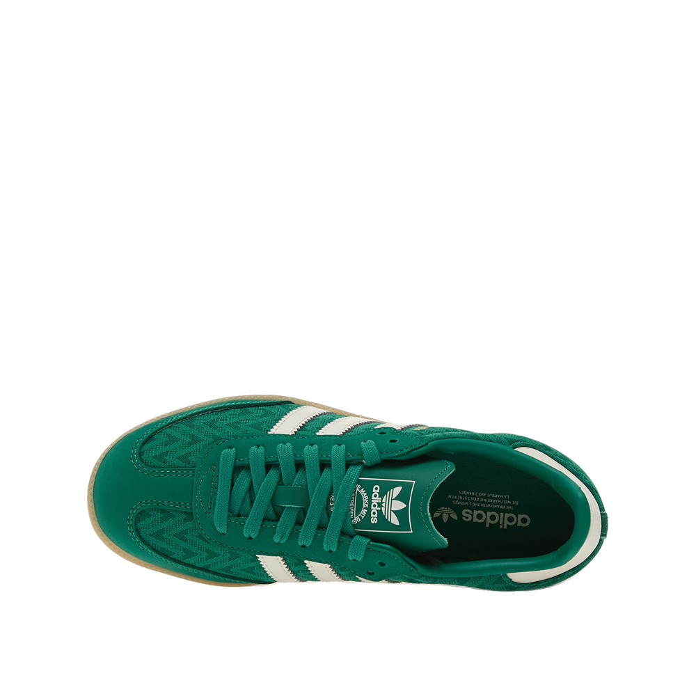 Adidas Samba OG - Women's Trainers Light Green/White/Metallic Gold