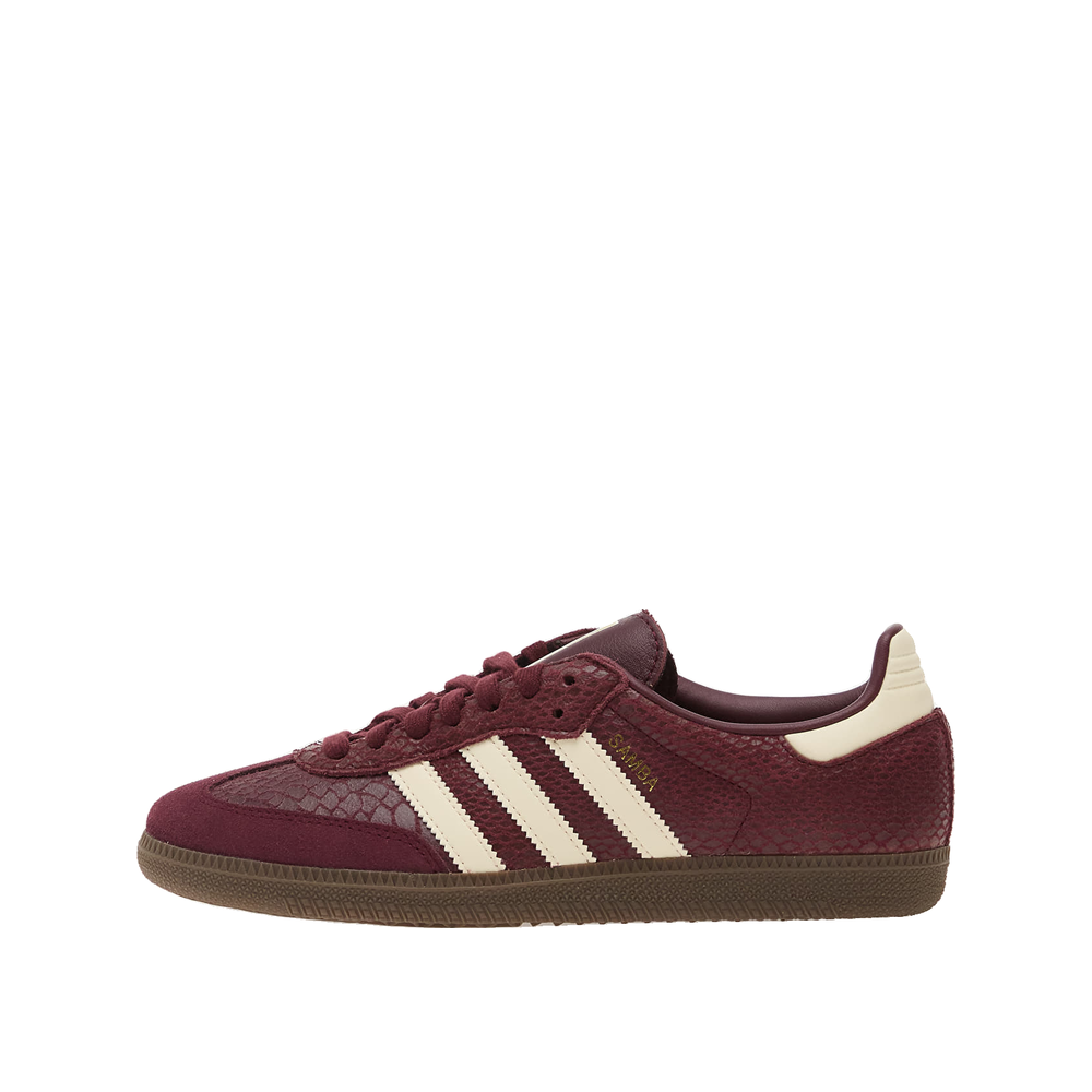 Adidas Samba OG - Sneakers Dam Vinröd
