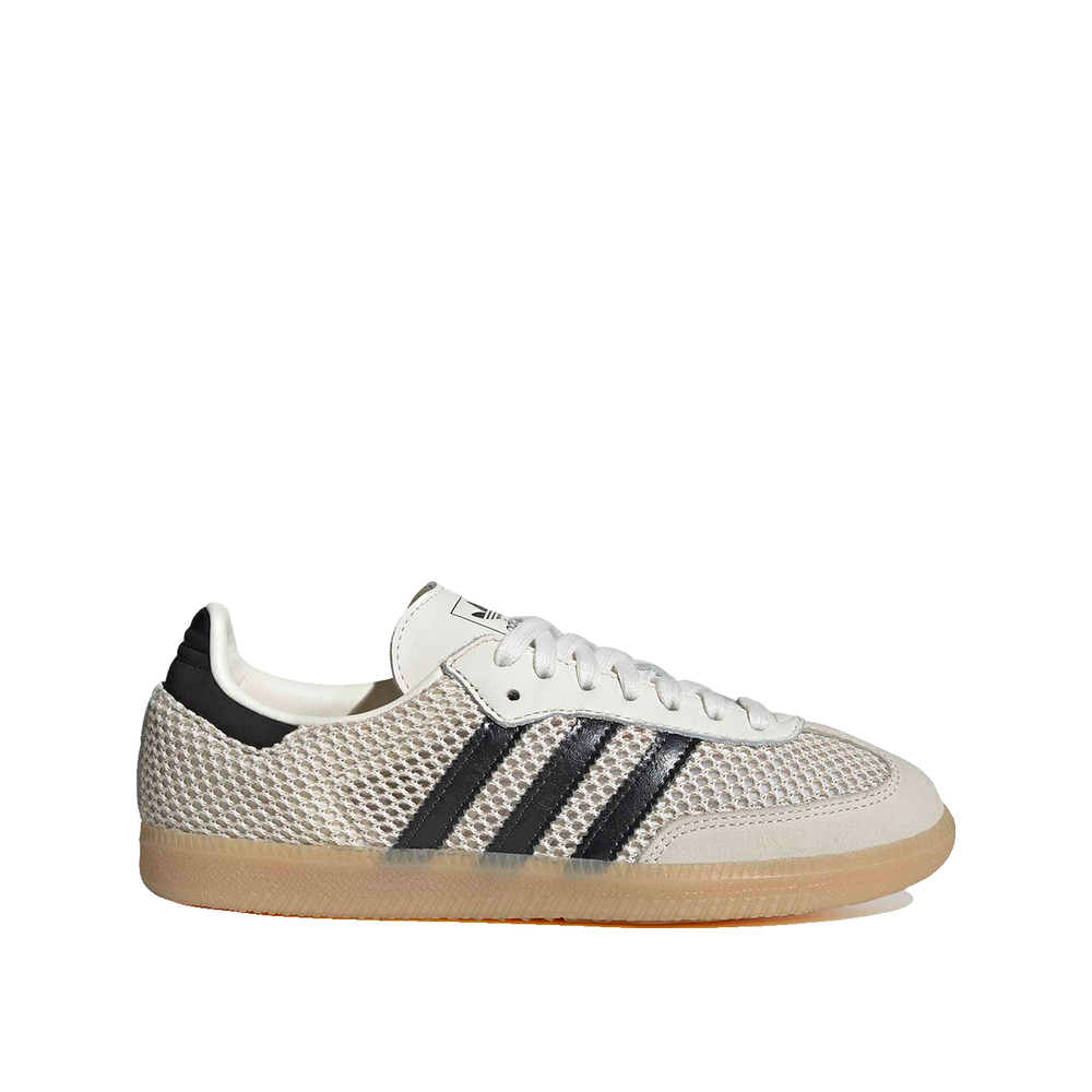 Adidas Samba OG - Sneakersy damskie Off White/Carbon/Gold Metallic