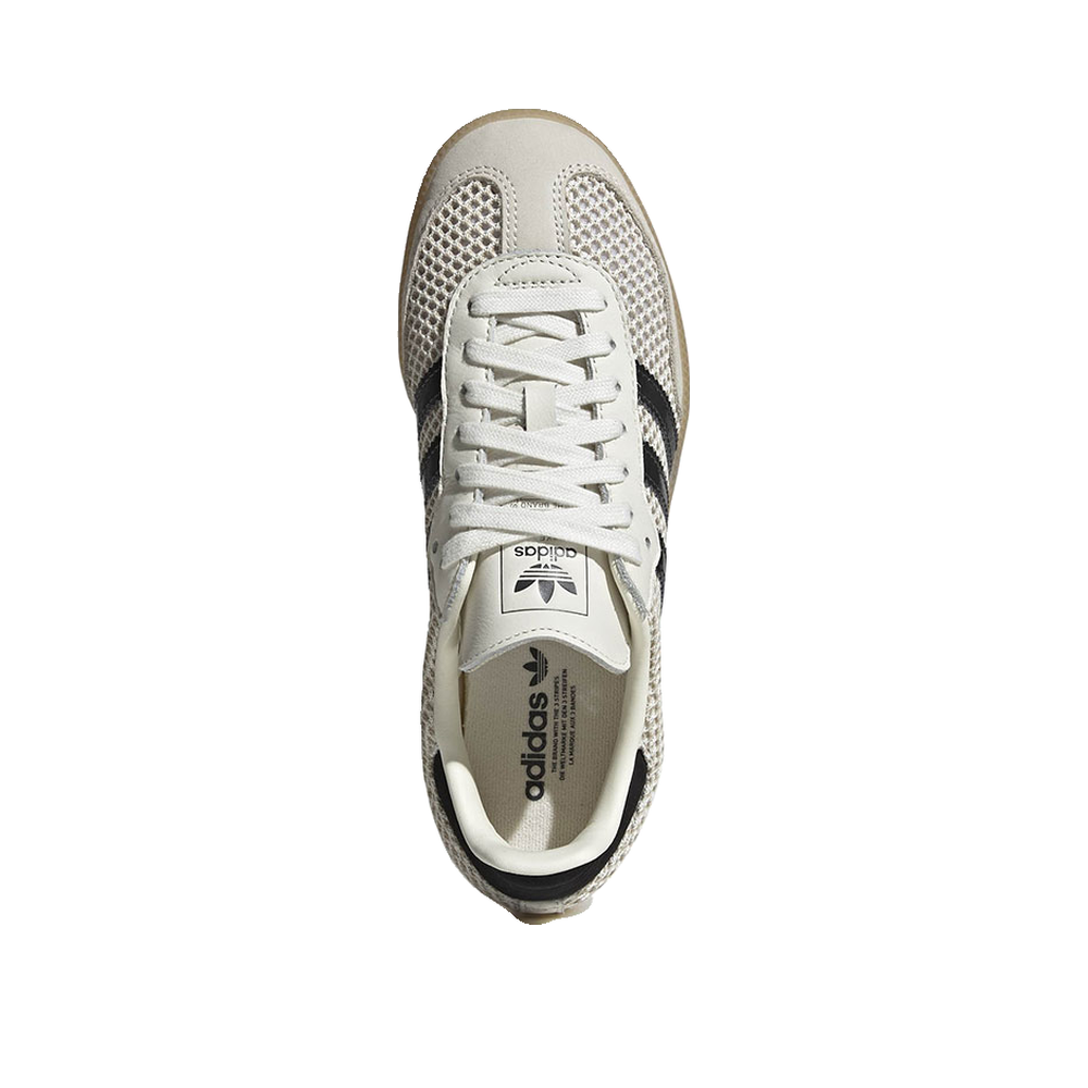 Adidas Samba OG - Sneakersy damskie Off White/Carbon/Gold Metallic