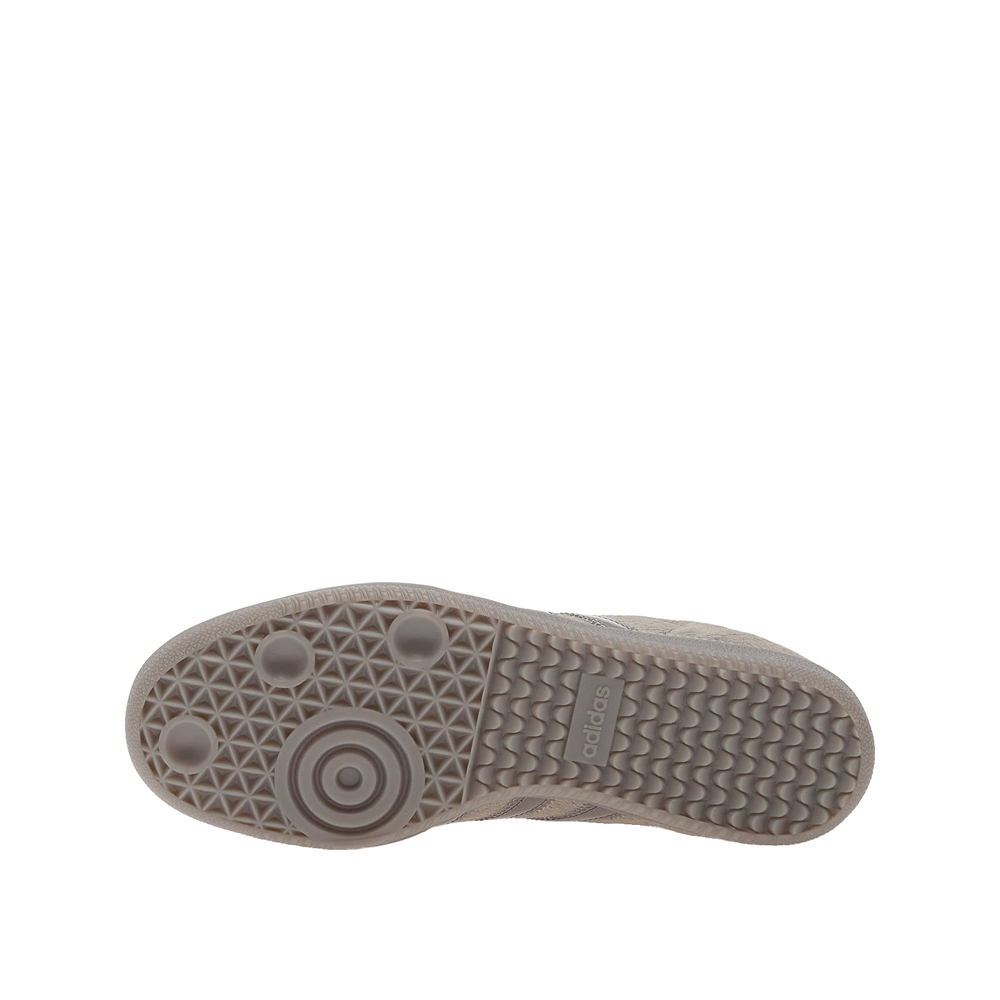 Adidas Samba OG – Damen-Sneaker Grau/Metallic-Gold
