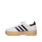 Adidas Handball Spezial Bold - Sneakersy damskie Aluminium/Czarny