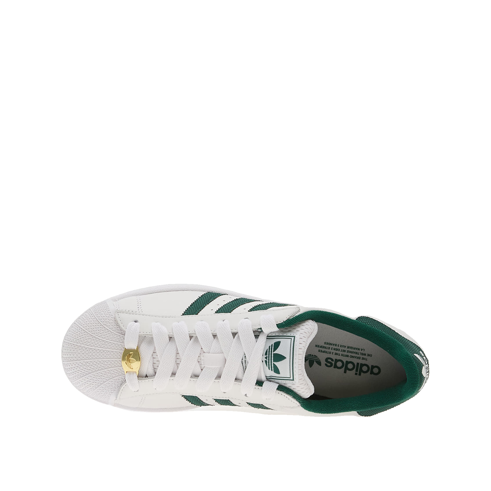 Adidas Superstar II - Sneaker Uomo Bianco/Verde