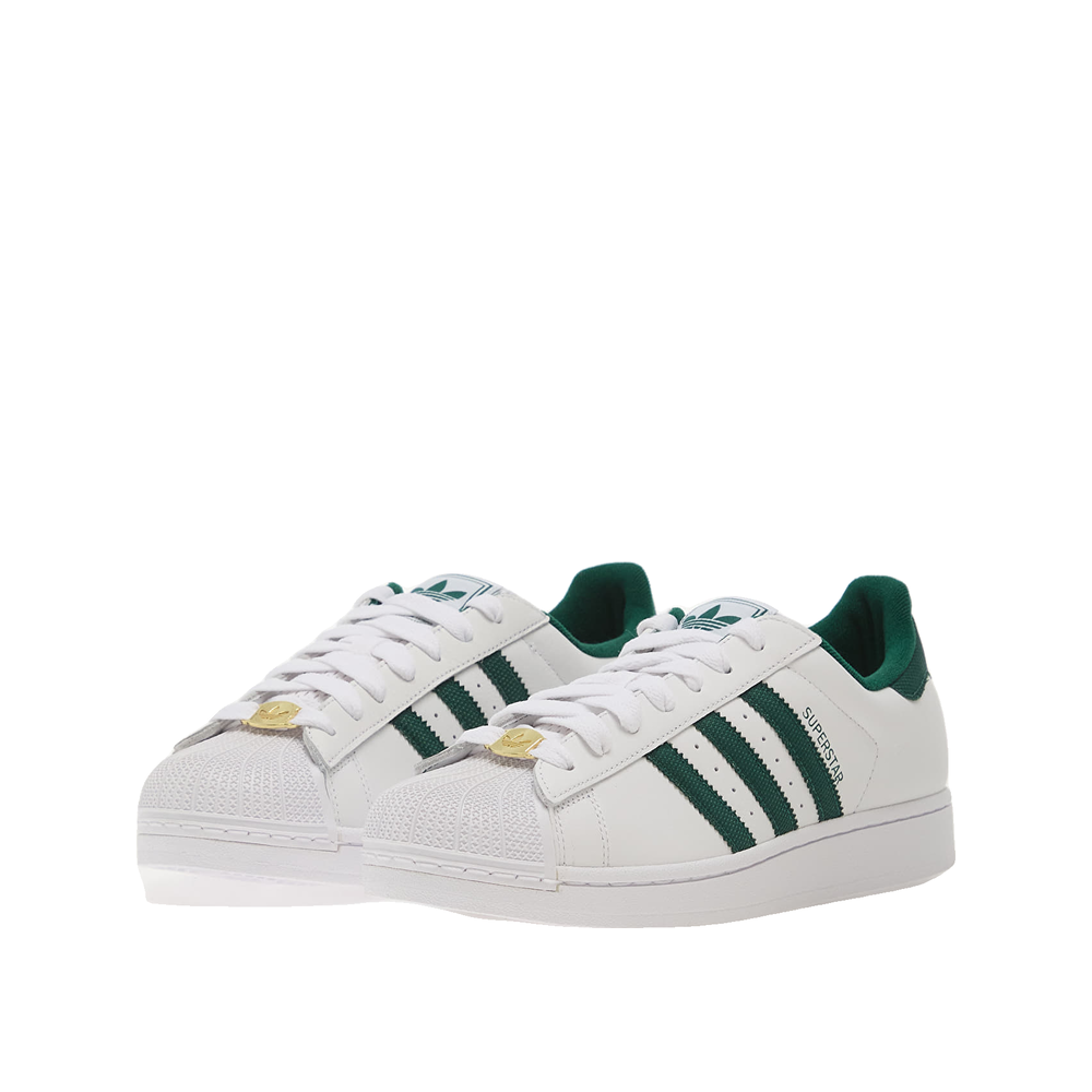 Adidas Superstar II - Sneaker Uomo Bianco/Verde