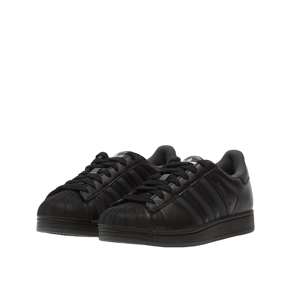 Adidas Superstar II - Herren-Sneaker Schwarz/Grau