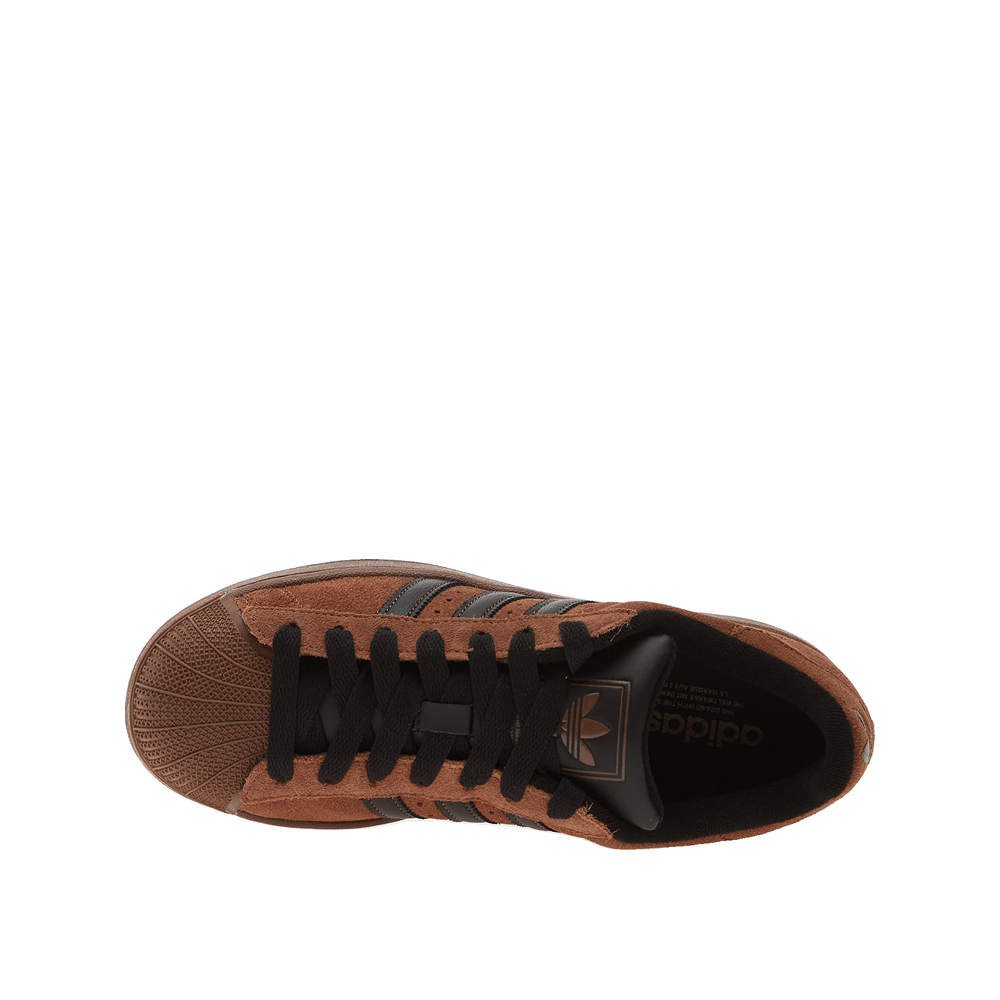 Adidas Superstar II - Herren-Sneaker Braun/Schwarz