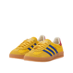 Adidas Gazelle Indoor - Herren-Sneaker Helles Gold/Kräftiges Blau