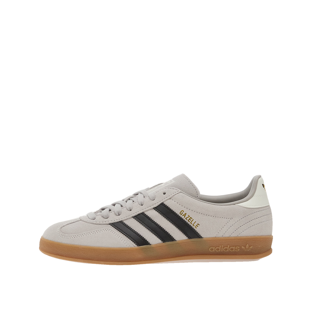 Adidas Gazelle Indoor - Sneakersy męskie szare/czarne