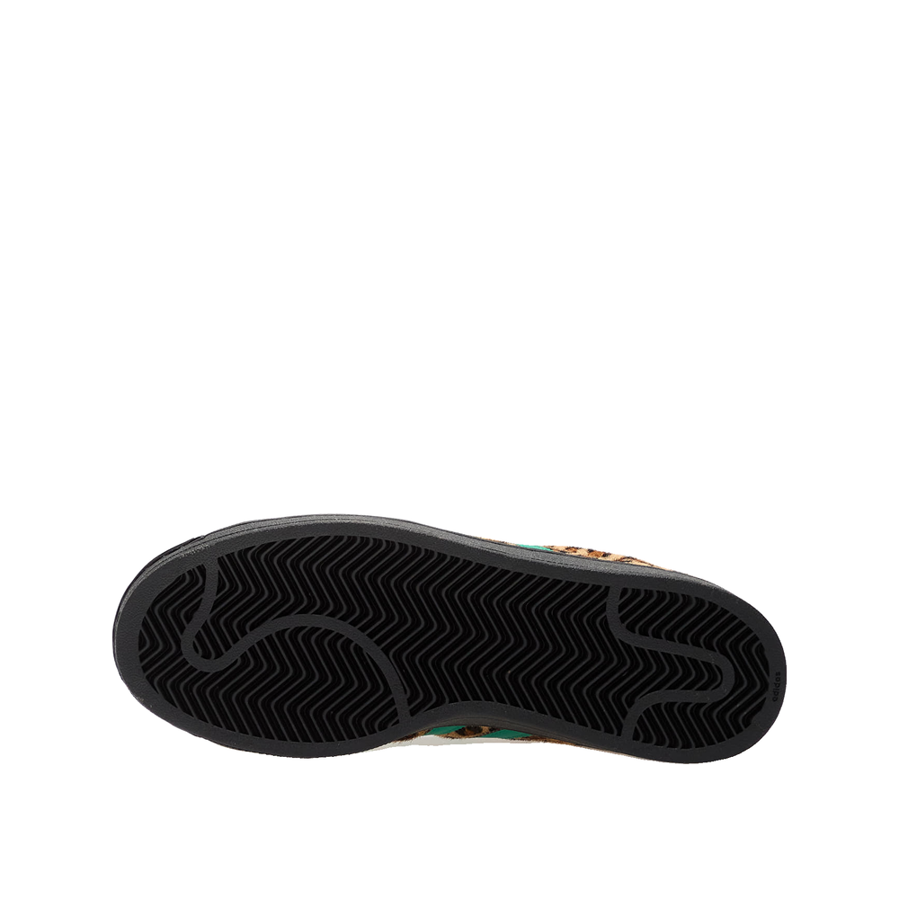 Adidas Superstar II - Sneakers Donna Nero/Verde/Oro metallizzato