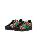 Adidas Superstar II - Sneakers Donna Nero/Verde/Oro metallizzato