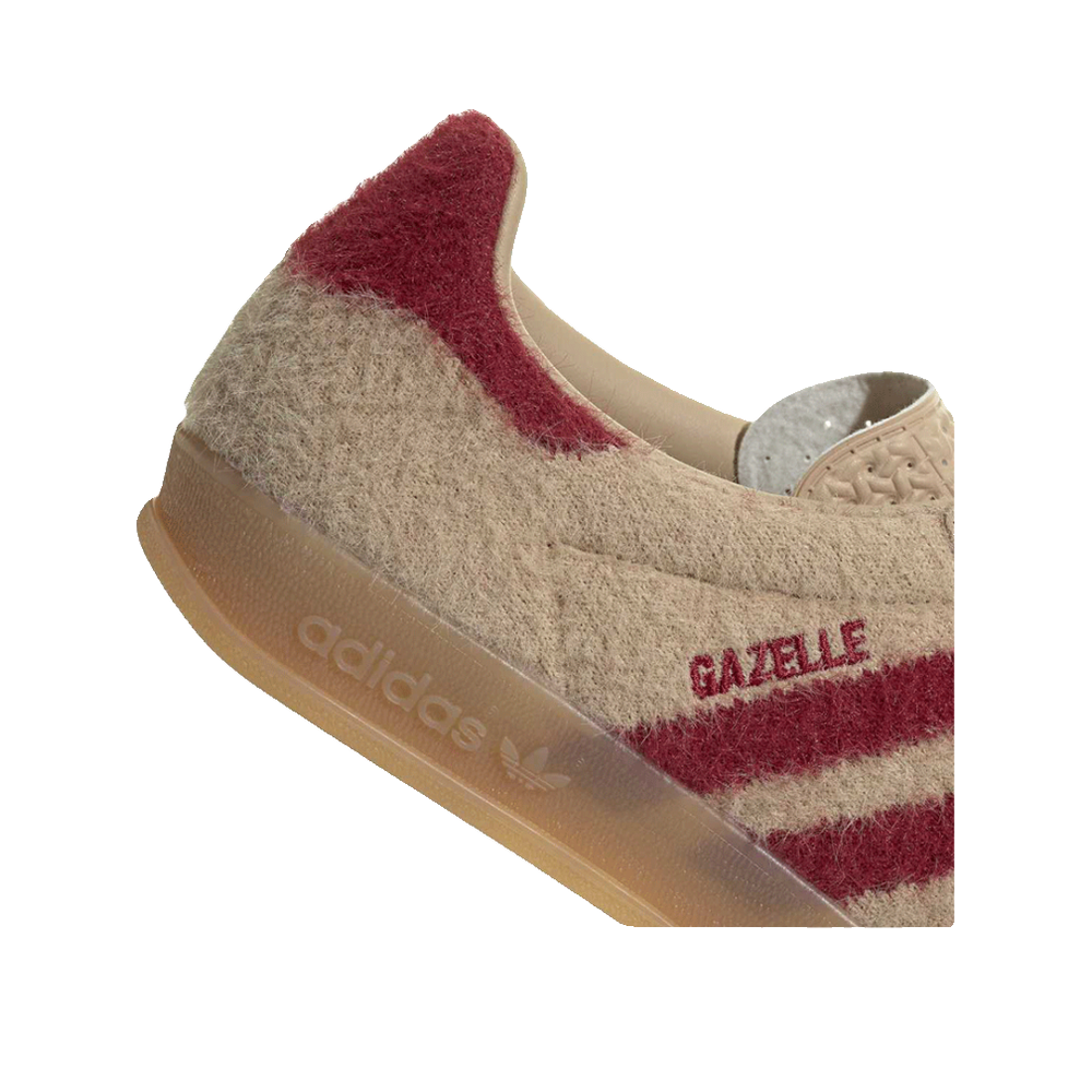 Adidas Gazelle Indoor - Sneaker Donna Beige/Rosso