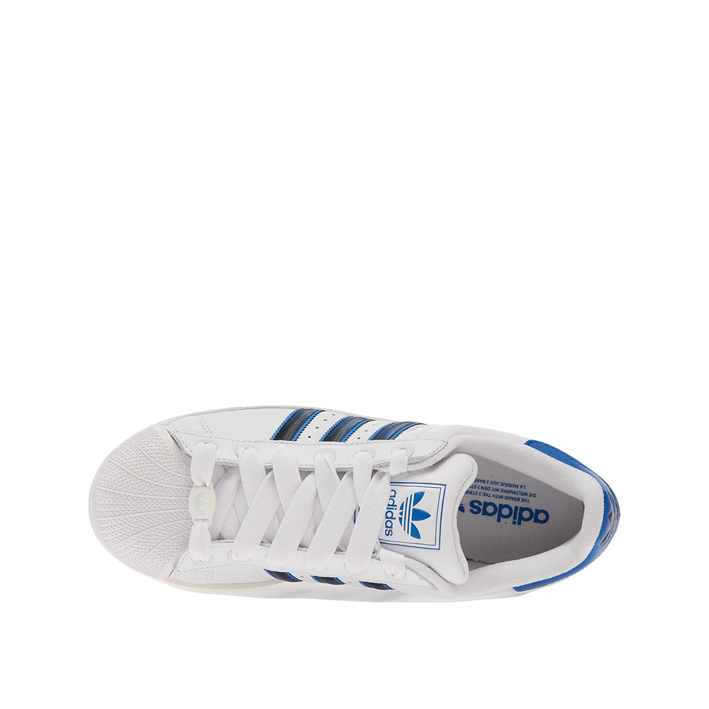 Adidas Superstar II - Zapatillas Hombre Blanco/Azul real/Negro