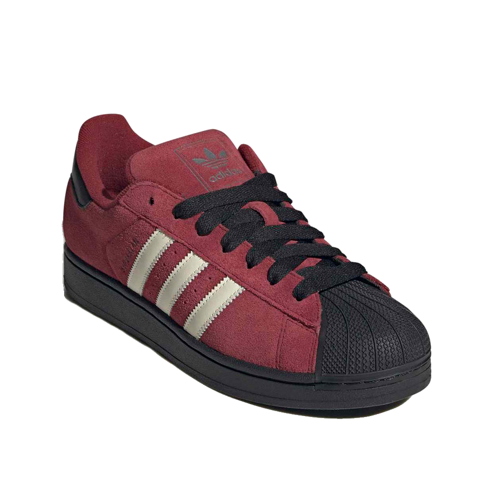 Adidas Superstar II - Sneakersy męskie Noble Maroon