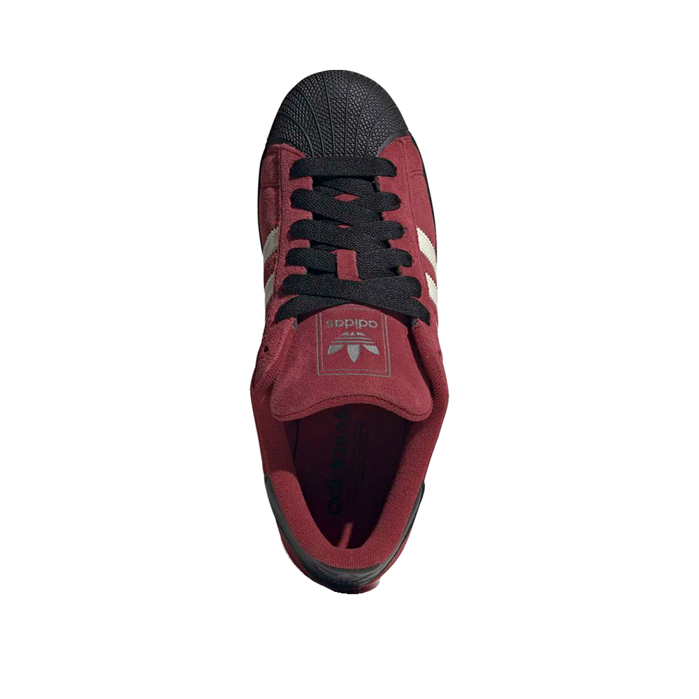 Adidas Superstar II - Sneakersy męskie Noble Maroon
