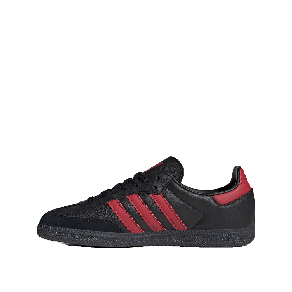 Adidas Samba Manchester United - Sneakersy męskie Core Black/Mufc Red