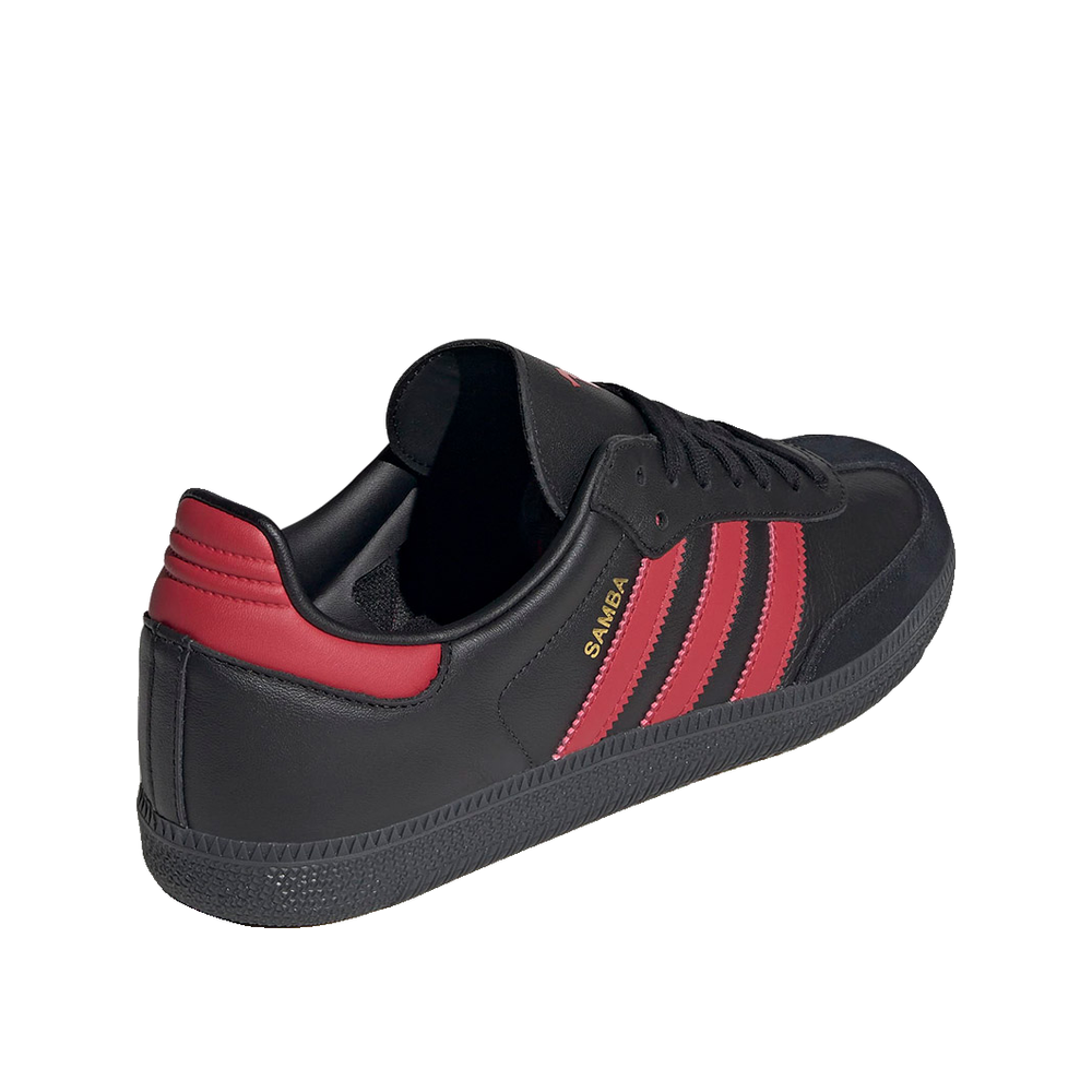 Adidas Samba Manchester United - Sneakersy męskie Core Black/Mufc Red