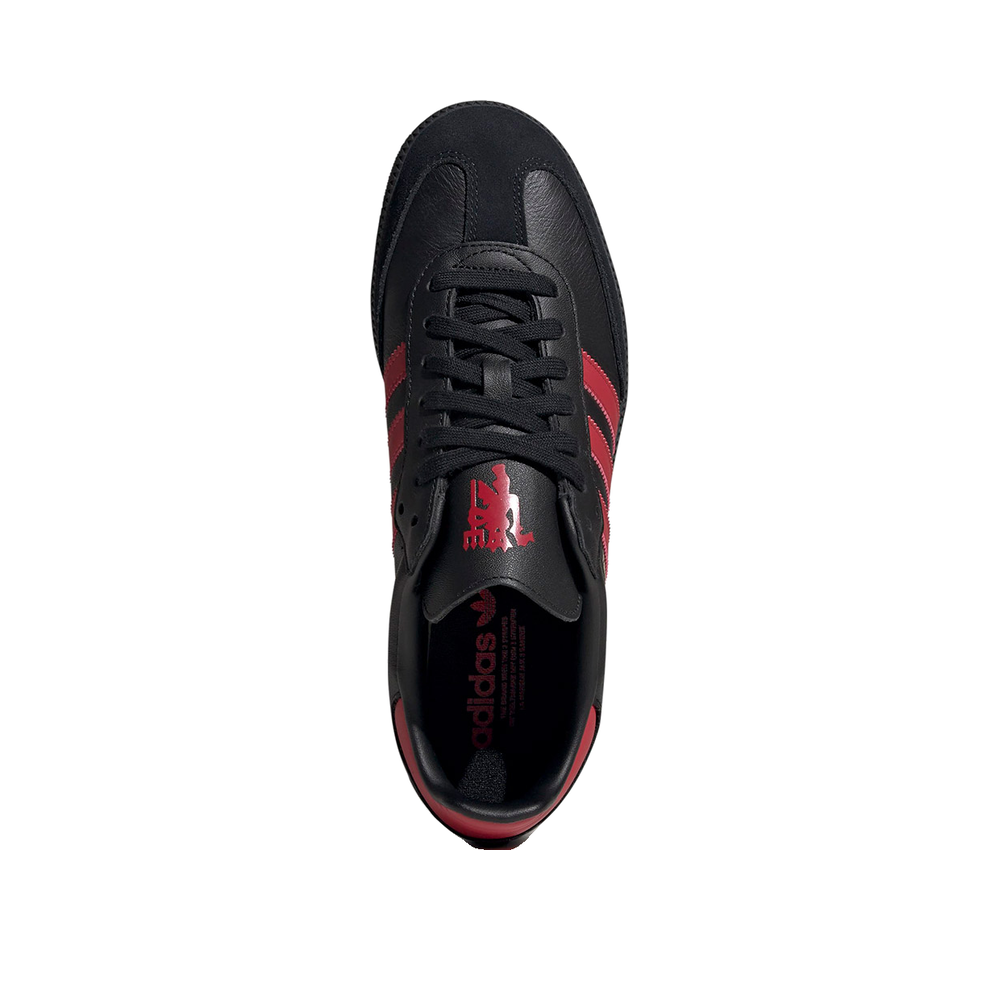 Adidas Samba Manchester United - Sneakersy męskie Core Black/Mufc Red
