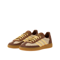 Adidas Handball Spezial - Sneakersy damskie brązowo-pomarańczowe
