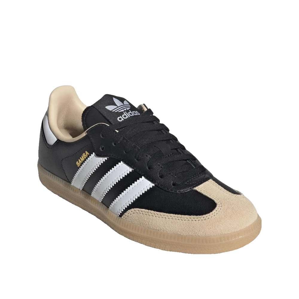 Adidas Samba OG Junior - Sneakersy dziecięce Czarny/Żółty