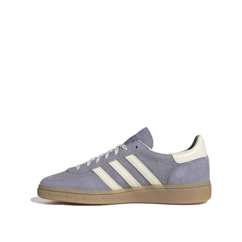 Adidas Handball Spezial - Baskets Femme Argent Violet/Crème